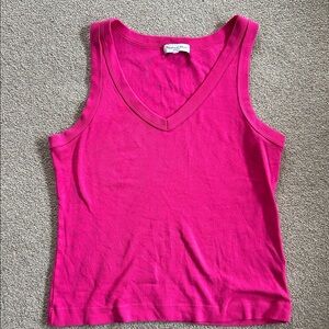 Michael Stars Fuchsia Tank Top